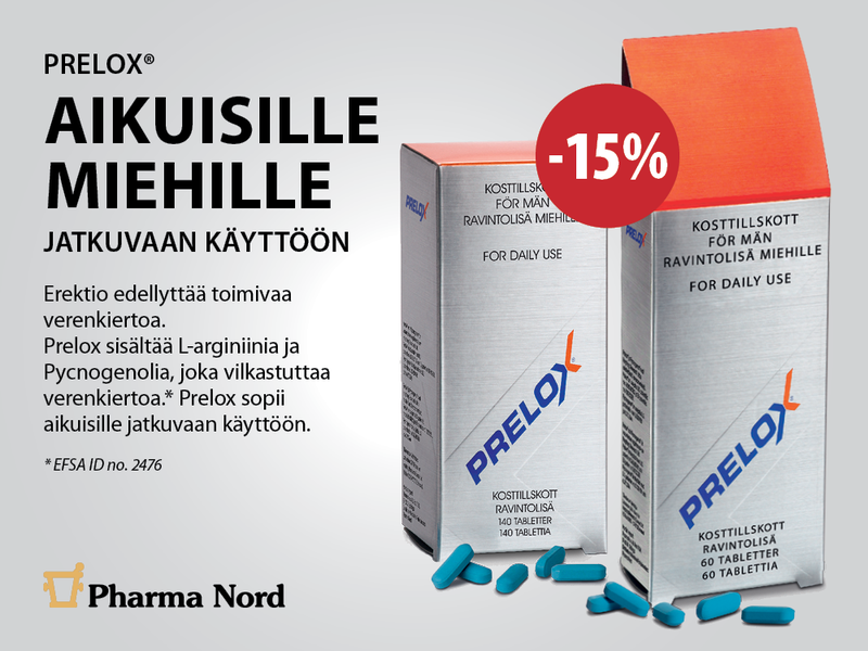 Prelox tarjous -15%